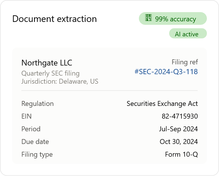 Regulatory Compliance